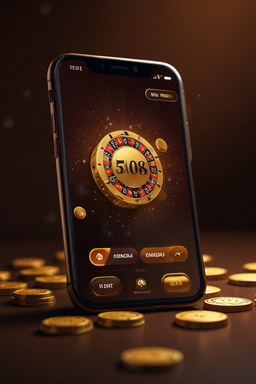 Smartphone mit Slotexo Casino App